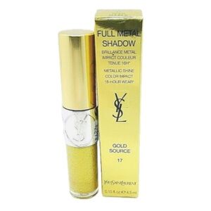 YSL Full Metal Shadow 16-Hour Longwear Metallic Liquid  Eyeshadow - Gold Source
